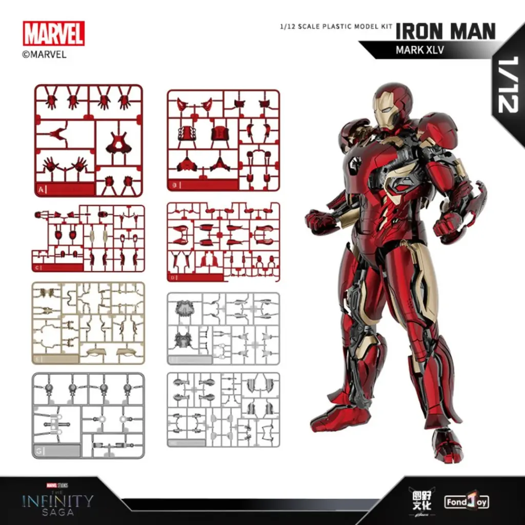 ／ PRE-ORDER!!＼1-12 Iron Man Mark 45 [Fondjoy] Model Kit Ironman Mk XLV Infinity Saga MarvelHarga - Rp 195.000,- DP - Rp 50.000,- Release - Maret 2025ETA -kurang lebih sekitar 2-3 bulan setelah rilis resmi dari p (8).webp