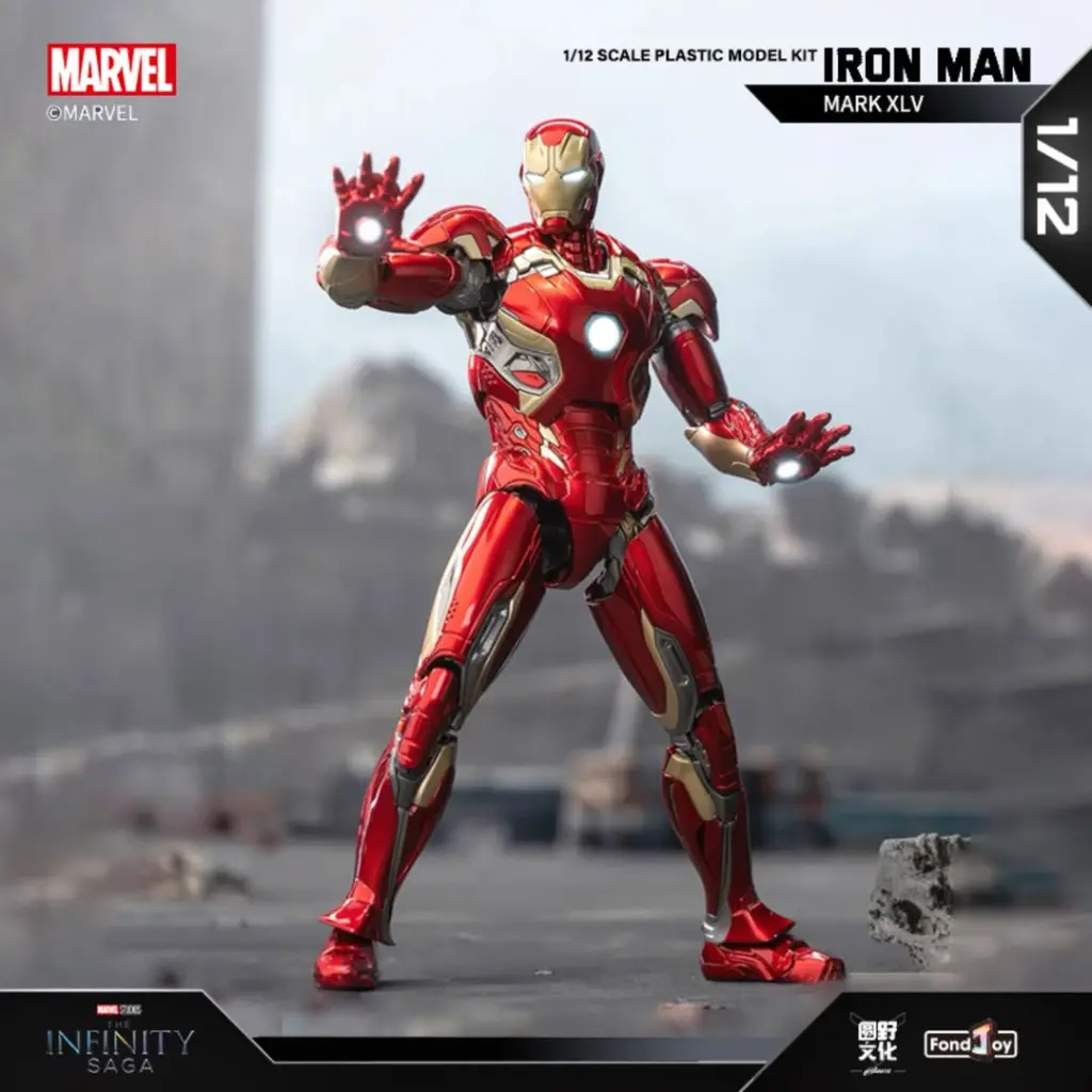 ／ PRE-ORDER!!＼1-12 Iron Man Mark 45 [Fondjoy] Model Kit Ironman Mk XLV Infinity Saga MarvelHarga - Rp 195.000,- DP - Rp 50.000,- Release - Maret 2025ETA -kurang lebih sekitar 2-3 bulan setelah rilis resmi dari pabri.webp