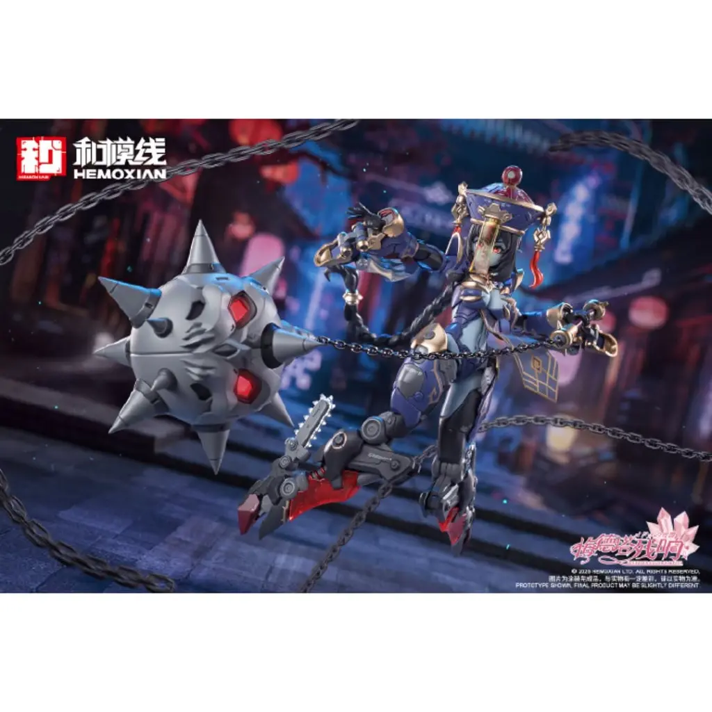 OPEN PO!!!Hemoxian mengeluarkan model kit lagi nih guys. Kali ini mereka sepertinya mencoba hal yang sedikit berbeda ya dengan mengeluarkan model kit mecha girl. Terlihat dari gambar model kit ini cukup menjanjikan .webp