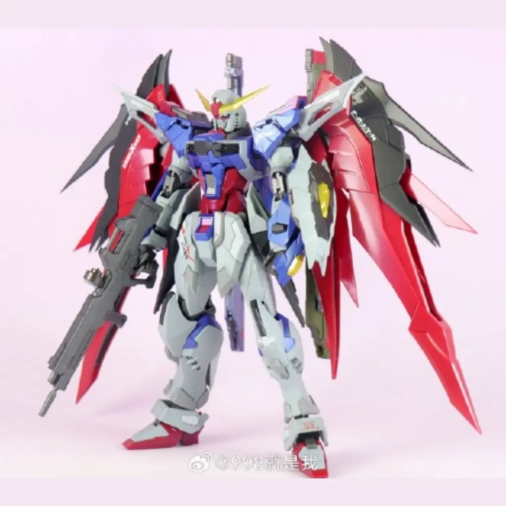 DABAN MODEL 8828 MG 1/100 GUNDAM DESTINY WING OF LIGHT MB VERSI + NEW REPAIR HEAD MODEL KIT