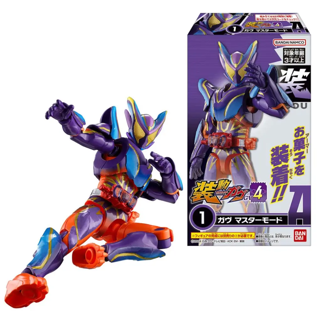 [PREORDER] SO DO KAMEN RIDER GAVV GV4 W/O GUM - 1 BOX ISI 12