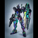 KL MODEL FM 1/100 AERIAL FIGHTER PRISM CLEAR VER MODEL KIT