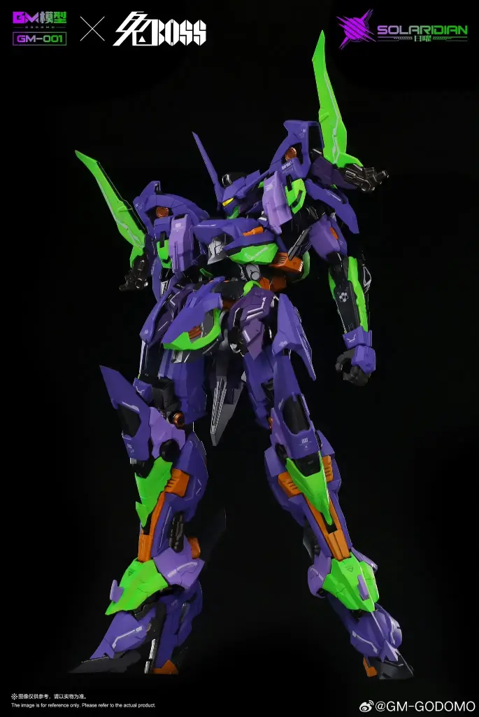 [PREORDER] GM MODEL 1/72 SOLARIDIAN EVA -01 COLOR MODEL KIT (METAL IN FRAME)