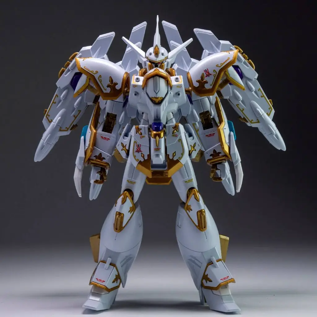 CHIBA MODEL HG 1/144 BLACK KNIGHT SQUAD CAL-RE. A MODEL KIT