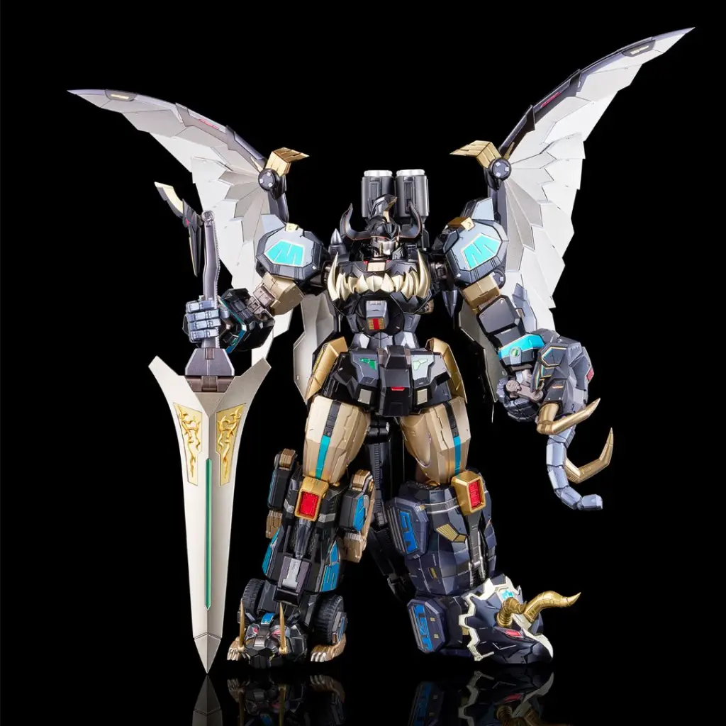 [PREORDER] BEAST KING MODEL G-02 DINO MEGAZORD BLACK EDITION DIECAST FIGURE