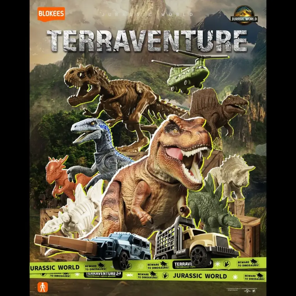 BLOKEES JURRASIC WORLD TERRAVENTURE TS 01