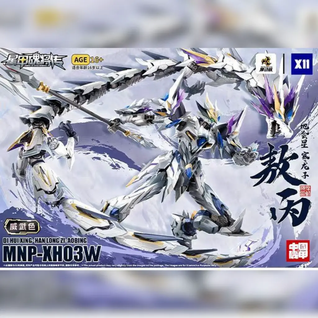 [PREORDER] MOTOR NUCLEAR MNP-XH03W 1/100 AOBING WHITE VER MODEL KIT (METAL FRAME) LIMITED EDITION