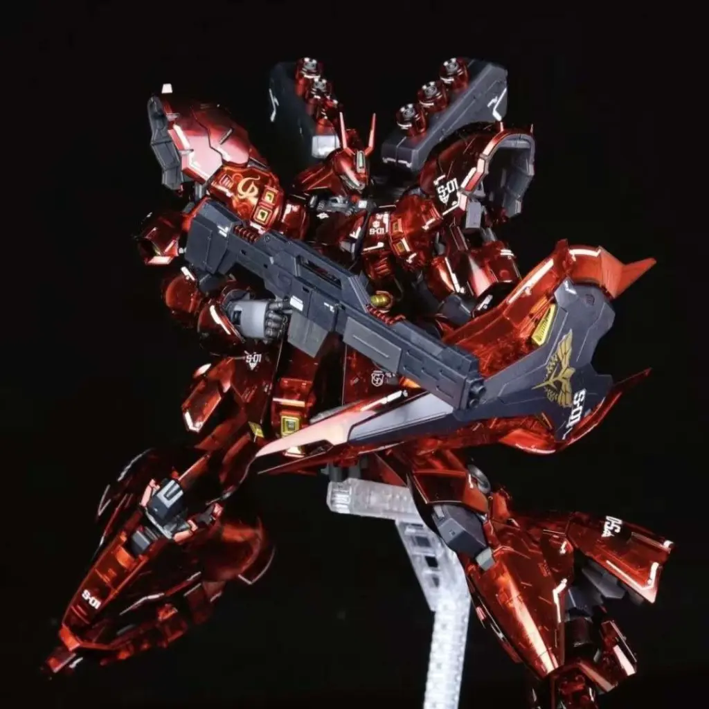 [PREORDER] STAR MODEL RG 1/144 SAZABI FUNNEL EFFECT SET (MECHANICAL CORE PLATING) MODEL KIT