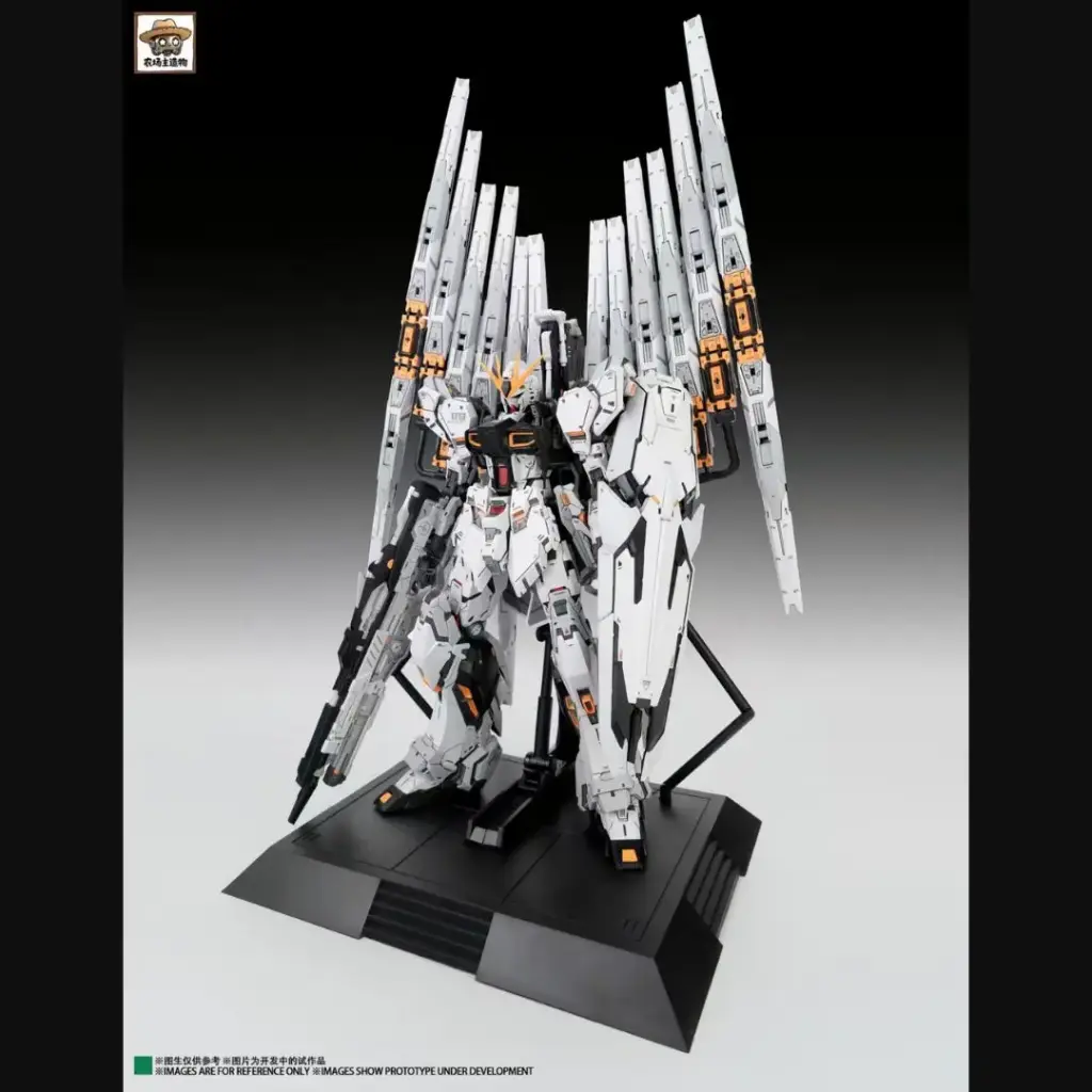 [PREORDER] FARMER CREATION 1/100 NU GUNDAM FORTUNE MEOW GK STYLE MODEL KIT
