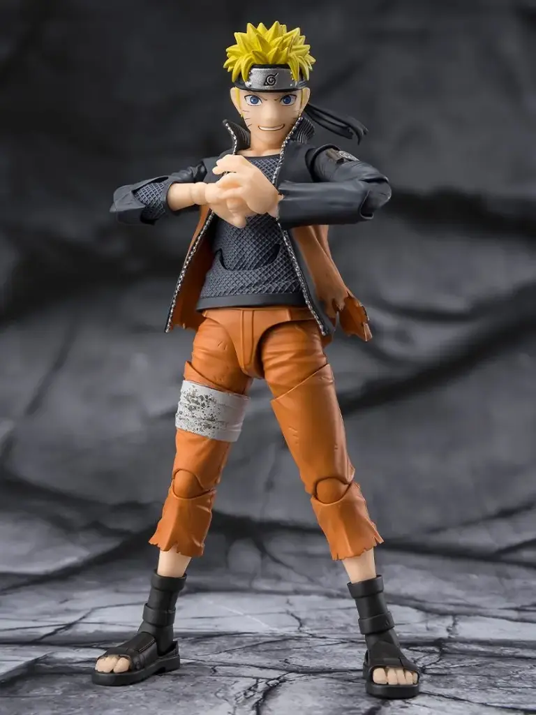 S.H.FIGUARTS ACTION FIGURE BANDAI SHF NARUTO UZUMAKI -THE POWER TO UNITE-