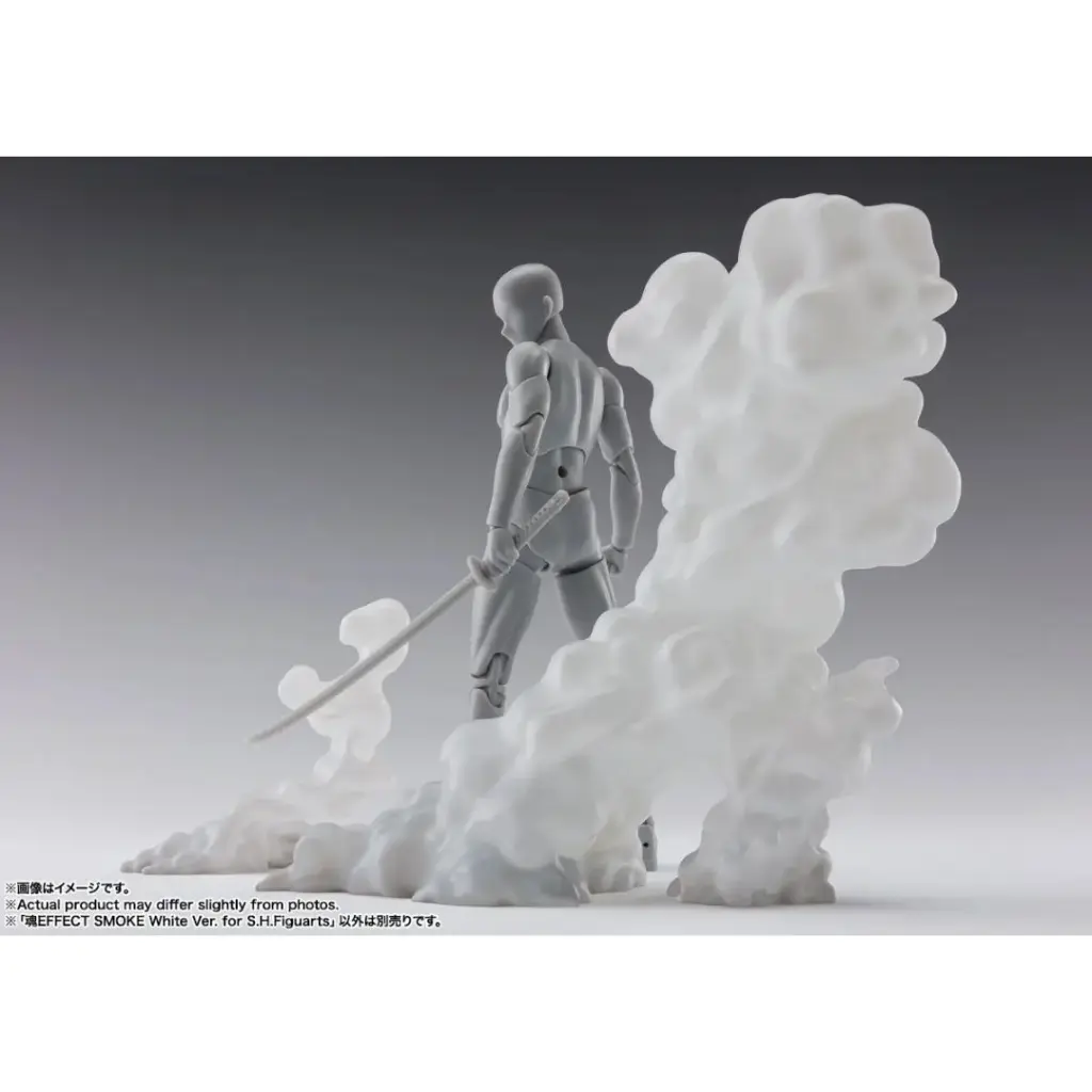 [PREORDER] TAMASHII EFFECT SMOKE WHITE VER. FOR S.H.FIGUARTS