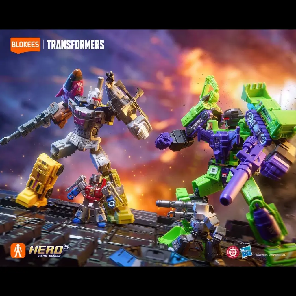 ACTION FIGURE BLOKEES TRANSFORMER DEFENDER VERSION 06 DV 06