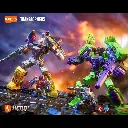 ACTION FIGURE BLOKEES TRANSFORMER DEFENDER VERSION 06 DV 06