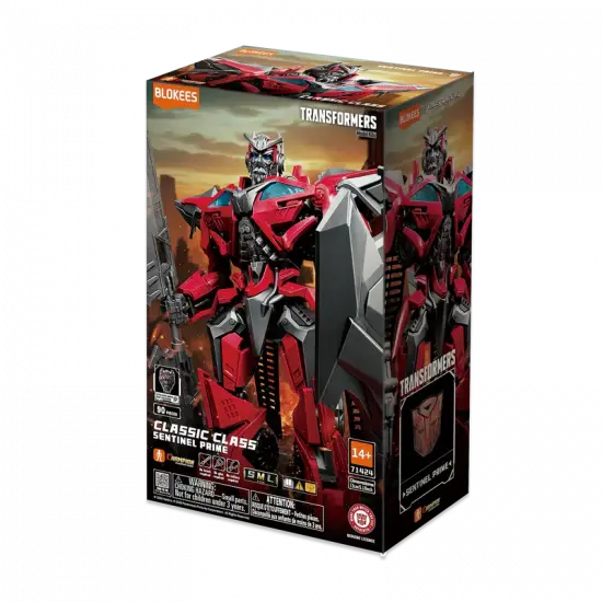 ACTION FIGURE BLOKEES TRANSFORMERS CC-24 SENTINEL PRIME 