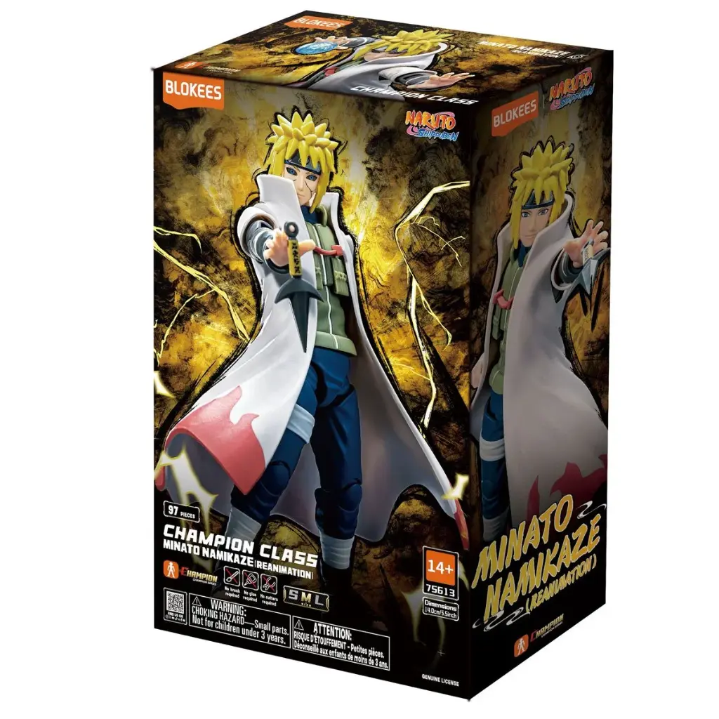 BLOKEES NARUTO FIGURES CC03 MINATO NAMIKAZE (REANIMATION)
