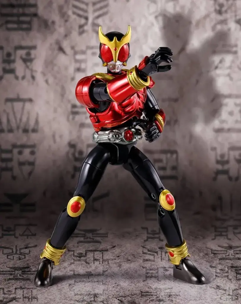 [PREORDER] S.H.FIGUARTS ACTION FIGURE SOUCHAKU HENSHIN MASKED RIDER KUUGA MIGHTY FORM