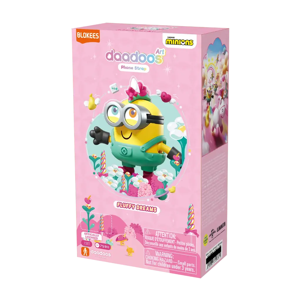 [PREORDER] BLOKEES MINIONS-DAADOOS-ART SERIES 01 FLUFFY DREAM