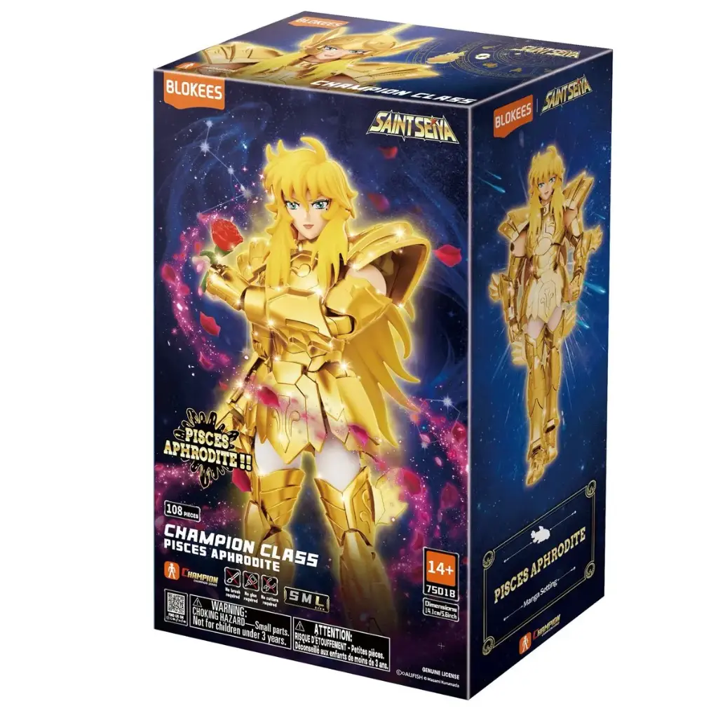 ACTION FIGURE BLOKEES SAINT SEIYA - CHAMPION CLASS CC15 PISCES APHRODITE 