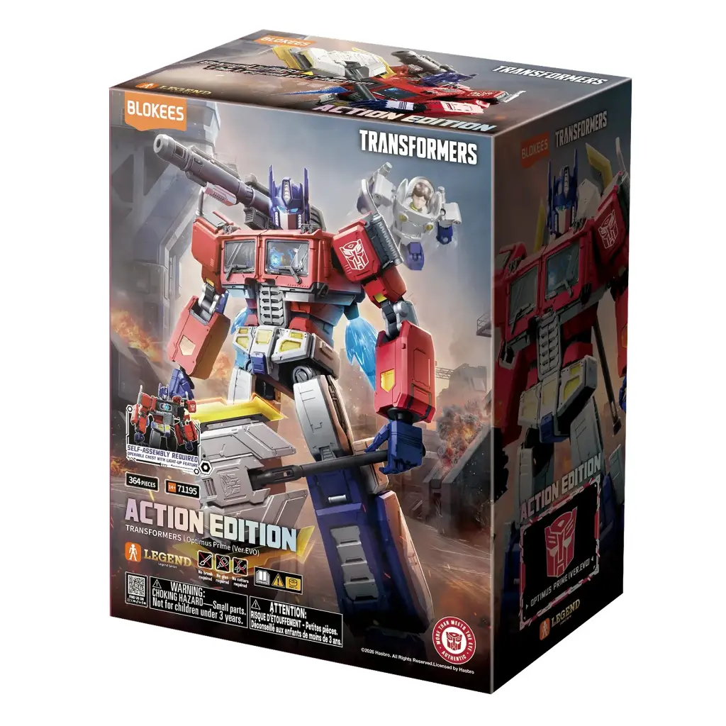 ACTION FIGURE BLOKEES TRANSFORMERS AE07 OPTIMUS PRIME