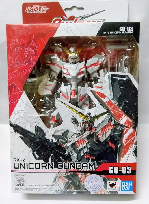 ACTION FIGURE BANDAI GUNDAM UNIVERSE RX-0 UNICORN GUNDAM