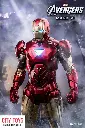 ACTION FIGURE ZD TOYS IRONMAN MARK VI WITH LED HALL OF ARMOR