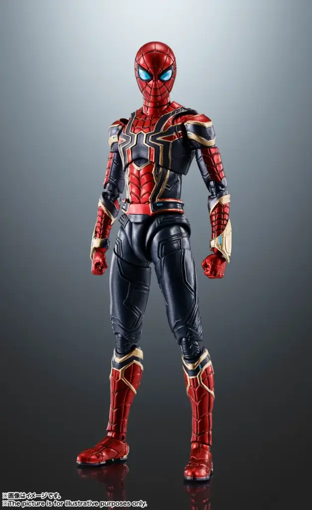 S.H.FIGUARTS ACTION FIGURE BANDAI SHF IRON SPIDER - SPIDER-MAN: NO WAY HOME