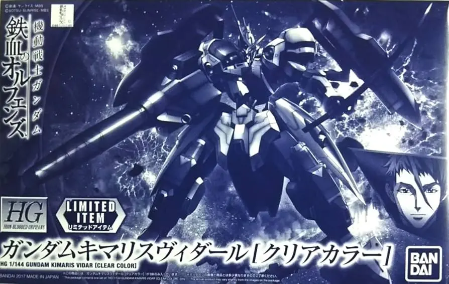 HG HGIBO BANDAI GUNDAM KIMARIS VIDAR CLEAR COLOR