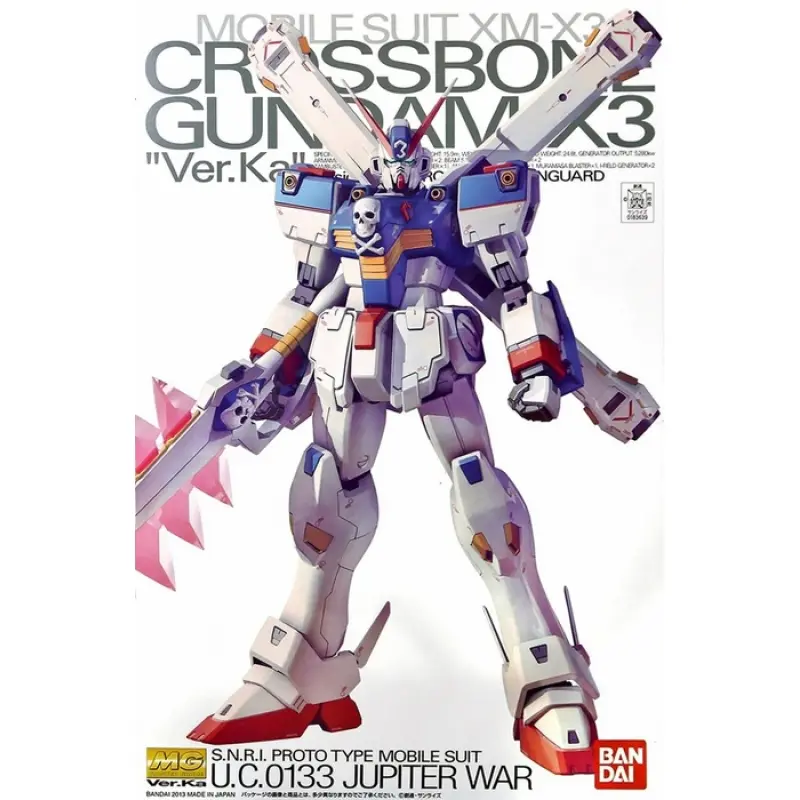 MG BANDAI CROSSBONE GUNDAM X3 VER KA PBANDAI