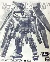 MG BANDAI FULL ARMOR GUNDAM VER KA (GUNDAM THUNDERBOLT) HALF MECHANICAL CLEAR LIMITED PBANDAI