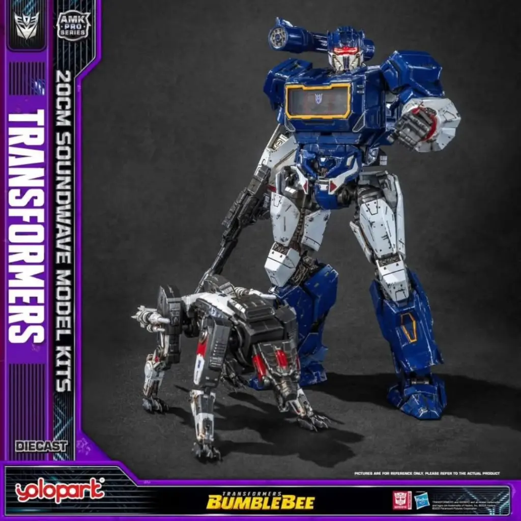 [PREORDER] YOLOPARK TRANSFORMERS AMK PRO SOUNDWAVE 