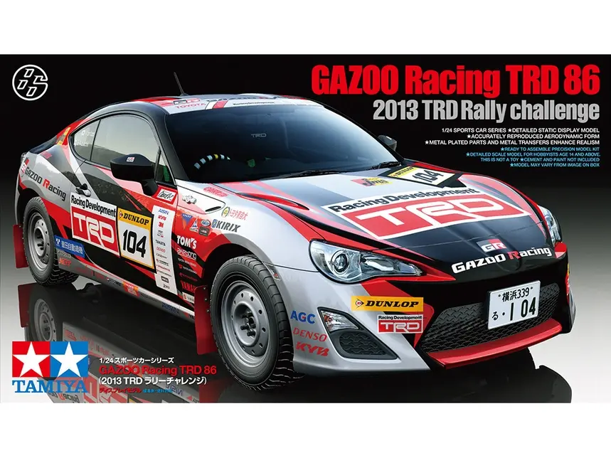 MODEL KIT TAMIYA 24337 GAZOO RACING TRD TOYOTA 86