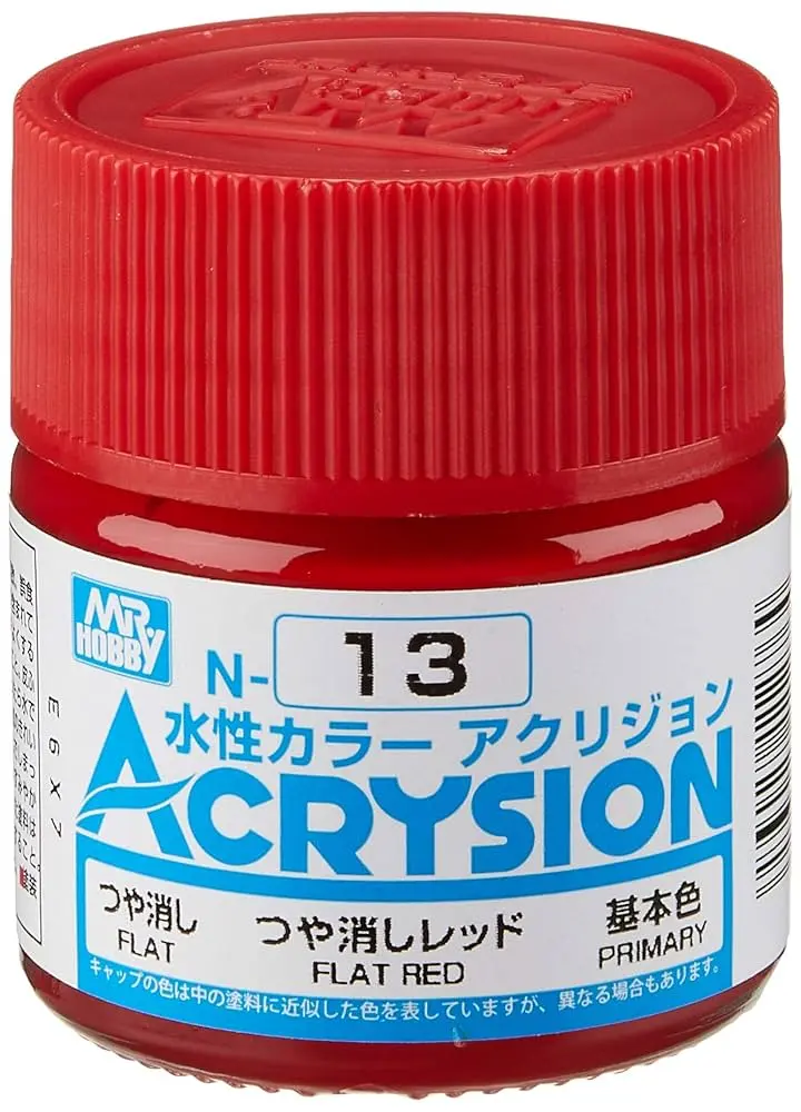 PAINT - ACRYSION N13 FLAT RED