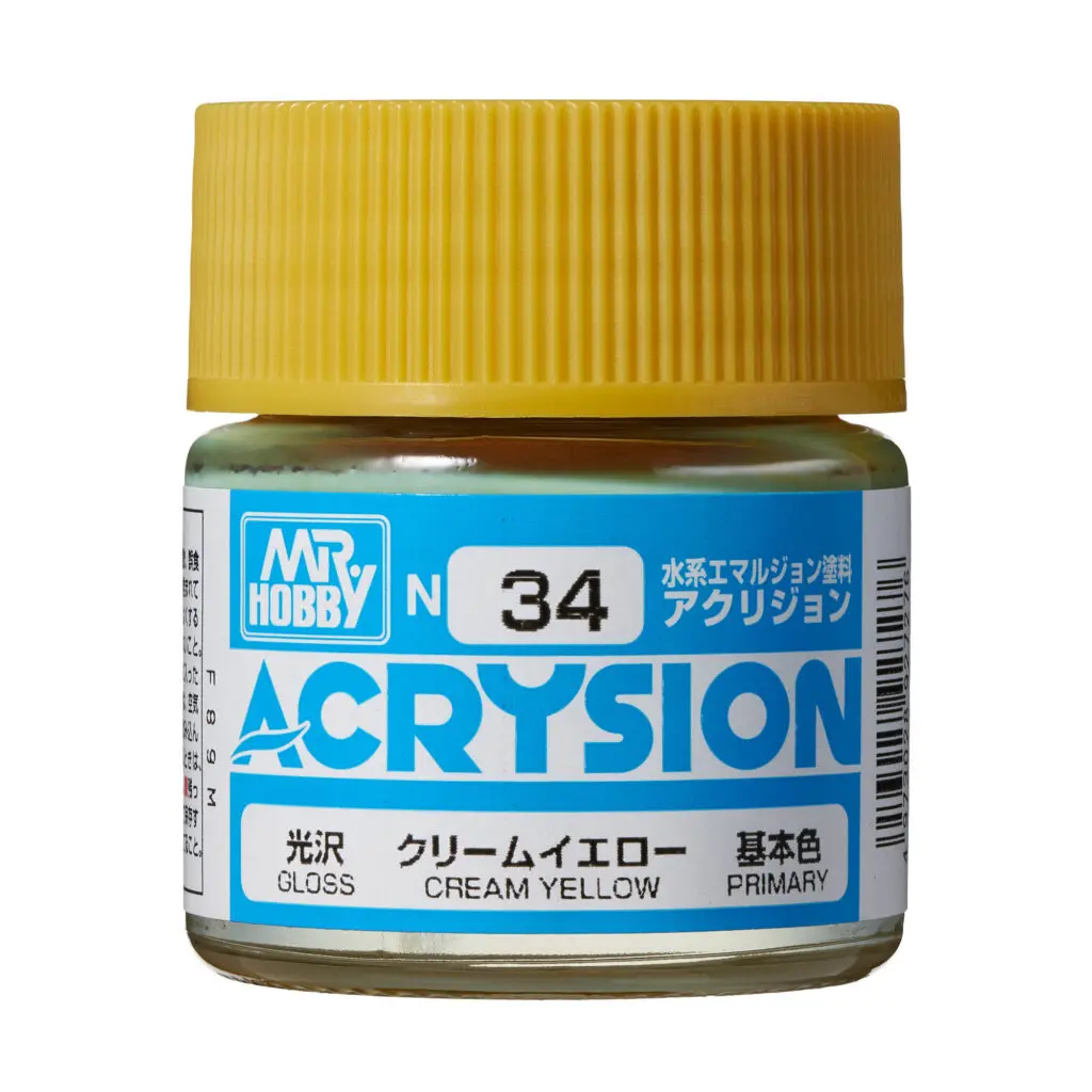 PAINT - ACRYSION N34 CREAM YELLOW