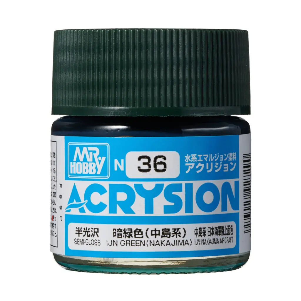 PAINT - ACRYSION N36 DARK GREEN