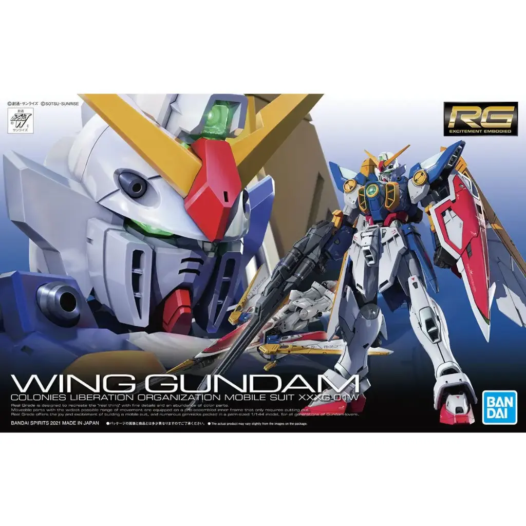 RG BANDAI GUNDAM WING TV VER