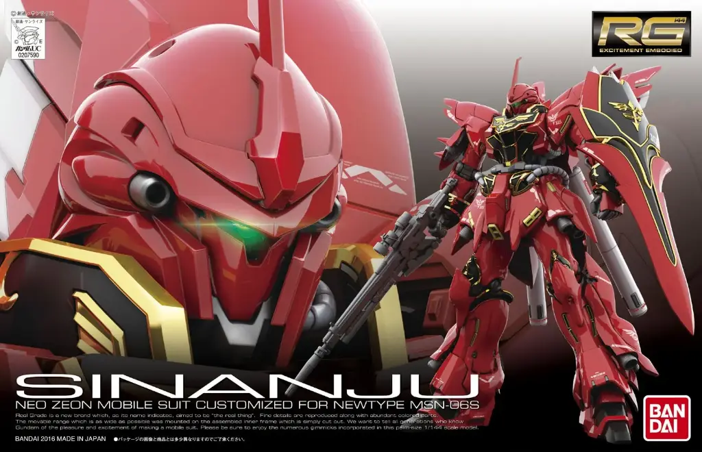 RG BANDAI SINANJU