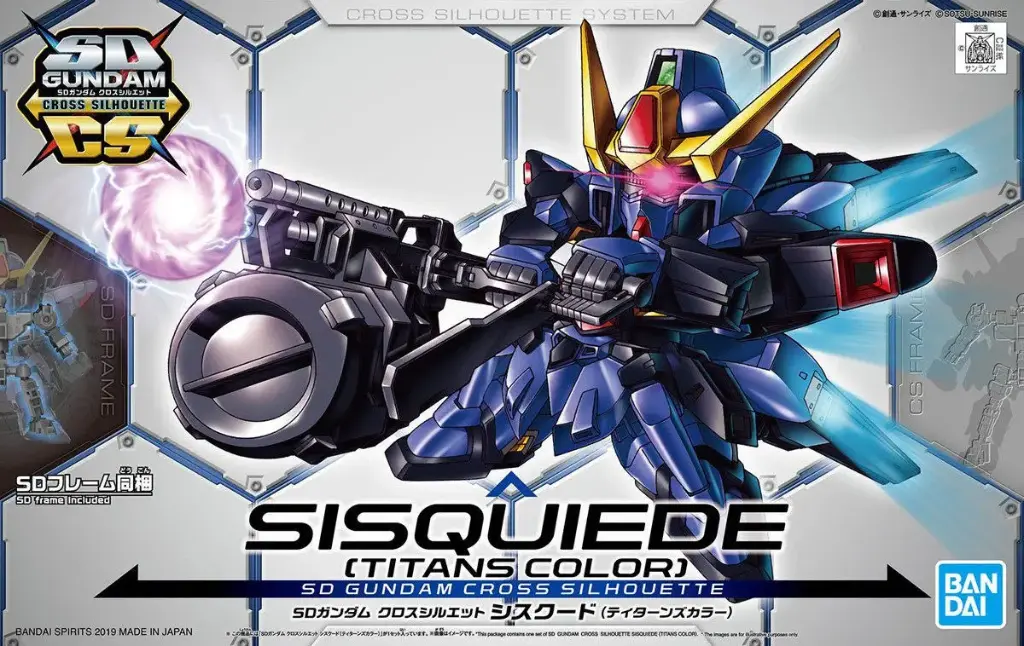 SD SDCS BANDAI SISQUIEDE TITANS COLOR