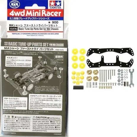 MINI 4 WD TAMIYA 15476 BASIC TUNE-UP PARTS SET FOR MA CHASSIS