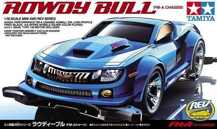 MINI 4 WD TAMIYA 18707 ROWDY BULL