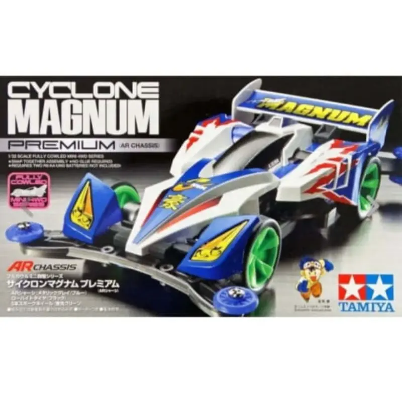 MINI 4 WD TAMIYA CYCLONE MAGNUM PREMIUM (AR-CHASIS)