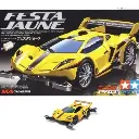 MINI 4 WD TAMIYA FESTA JAUNE MA CHASSIS