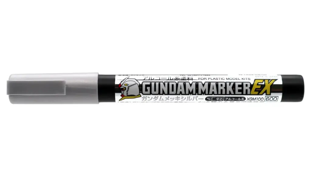 GUNDAM TOOLS - MR HOBBY XGM-100 GUNDAM MARKER EX PLATED SILVER