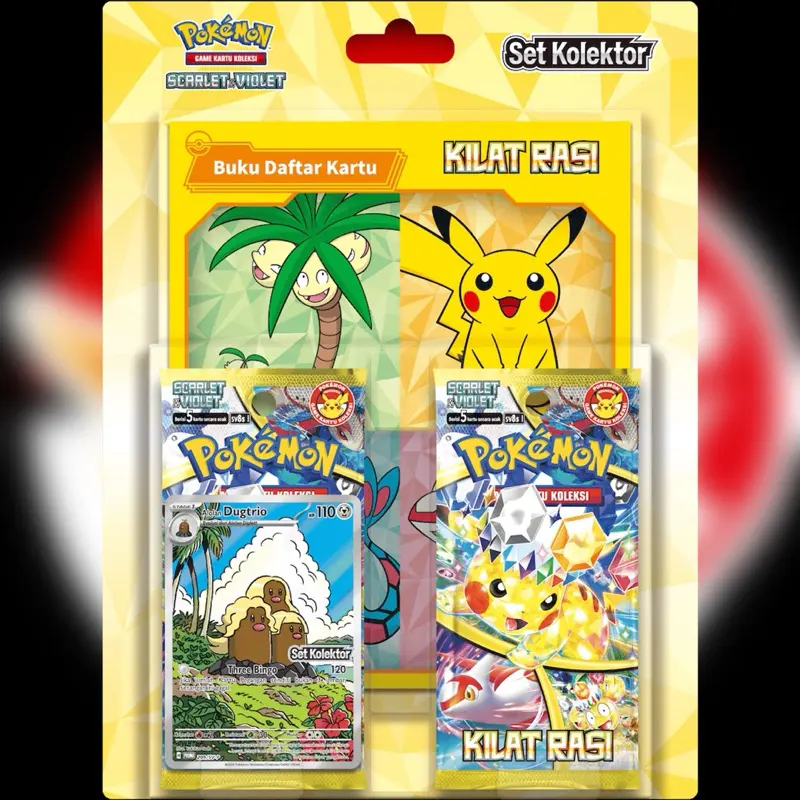 KARTU POKEMON INDONESIA KILAT RASI SV8 - SET KOLEKTOR