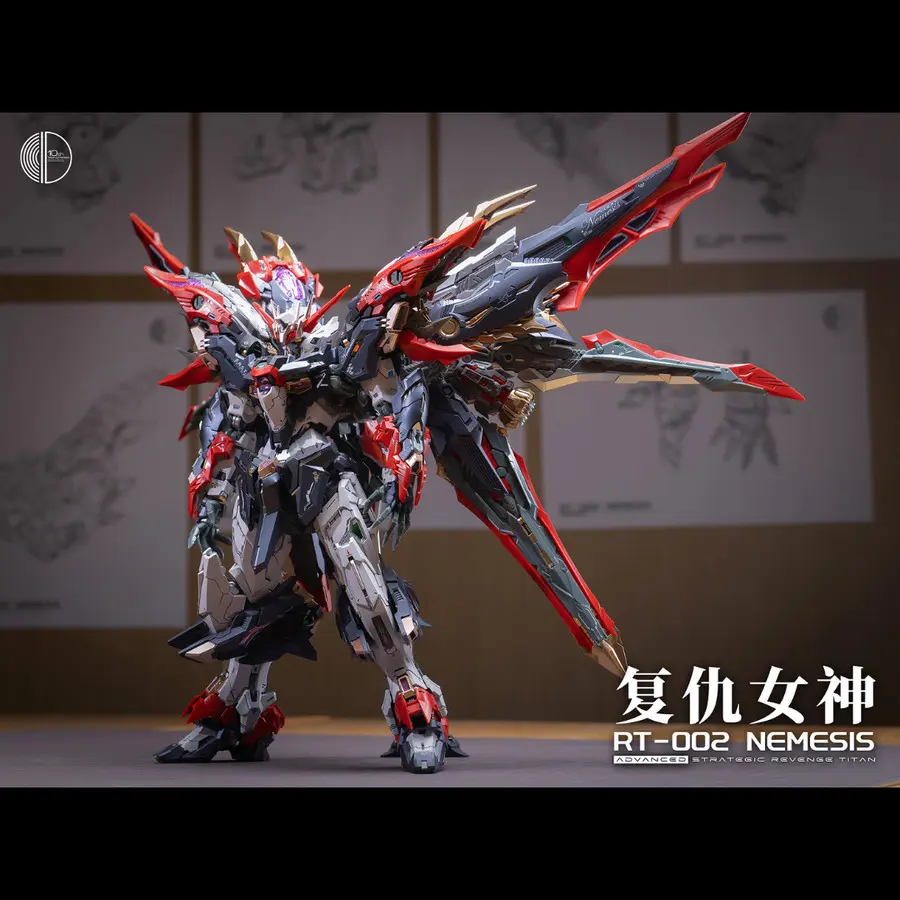 MODEL KIT MG 1/100 INFINITE DIMENSION REVENGE TITAN RT-002 NEMESIS