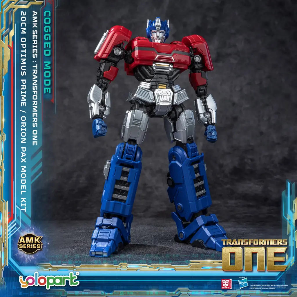 MODEL KIT YOLOPARK TRANSFORMERS ONE AMK OPTIMUS PRIME ORION PAX COGGED
