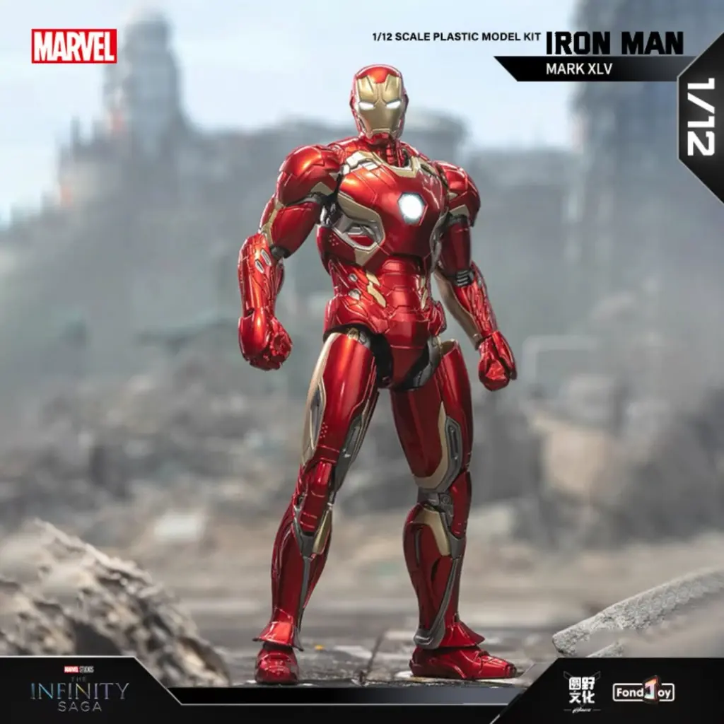 [PREORDER] FONDJOY 1/12 MODEL KIT IRON MAN MK 45 INFINITY SAGA MARVEL