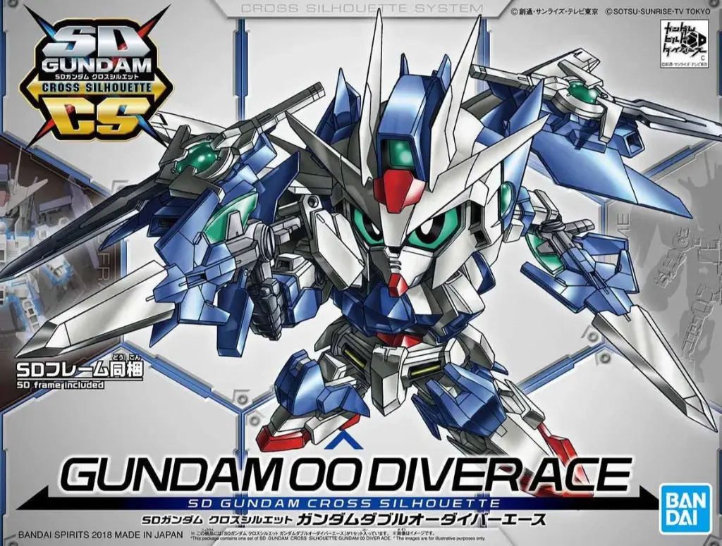 SD SDCS BANDAI GUNDAM 00 DIVER ACE