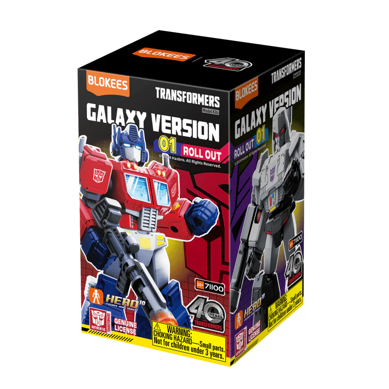 BLOKEES FIGURES TRANSFORMERS GALAXY VERSION 01 GV-01 ROLL OUT