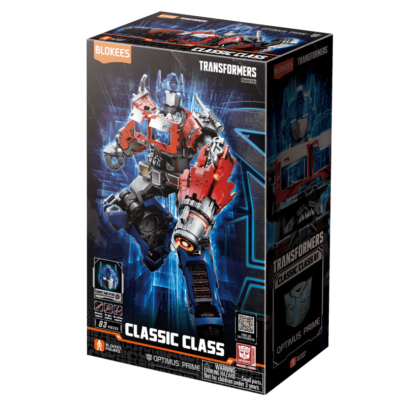 Blokees Figures Transformers Classic Class 01 CC-01 Optimus Prime