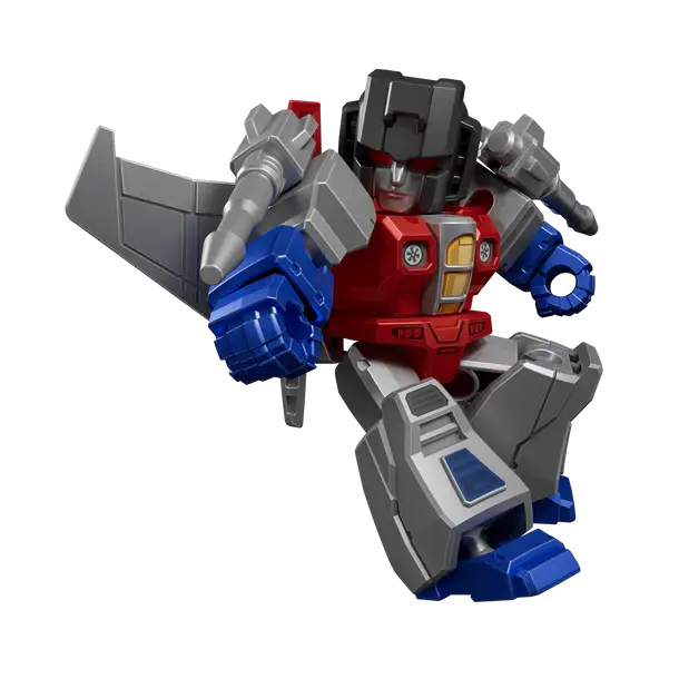 BLOKEES FIGURES TRANSFORMERS DEFENDER VERSION 02 THE OVERTHROW - SPECIAL GALAXY TYPE STARSCREAM